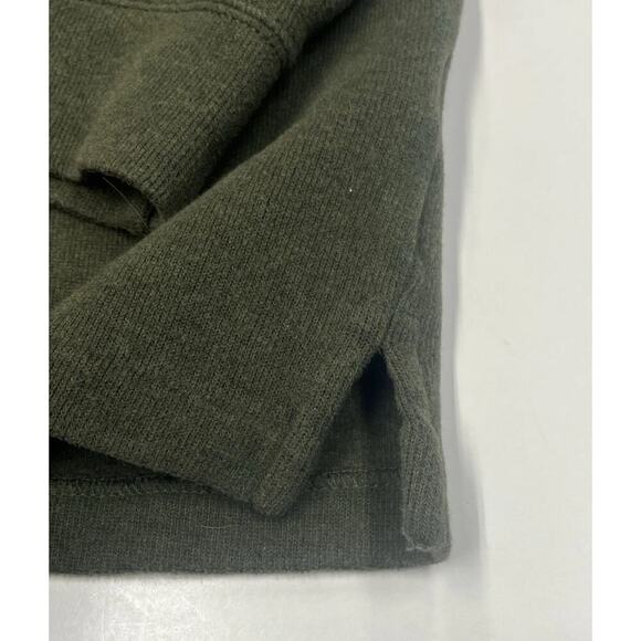 Polo Ralph Lauren 1/4 Zip Sweater Mens XXL Green Mock Neck Sweatshirt Preppy - Picture 6 of 13